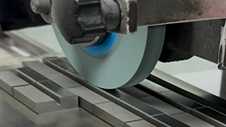 Surface finish support for mold components including grinding, polishing, and EDM processing